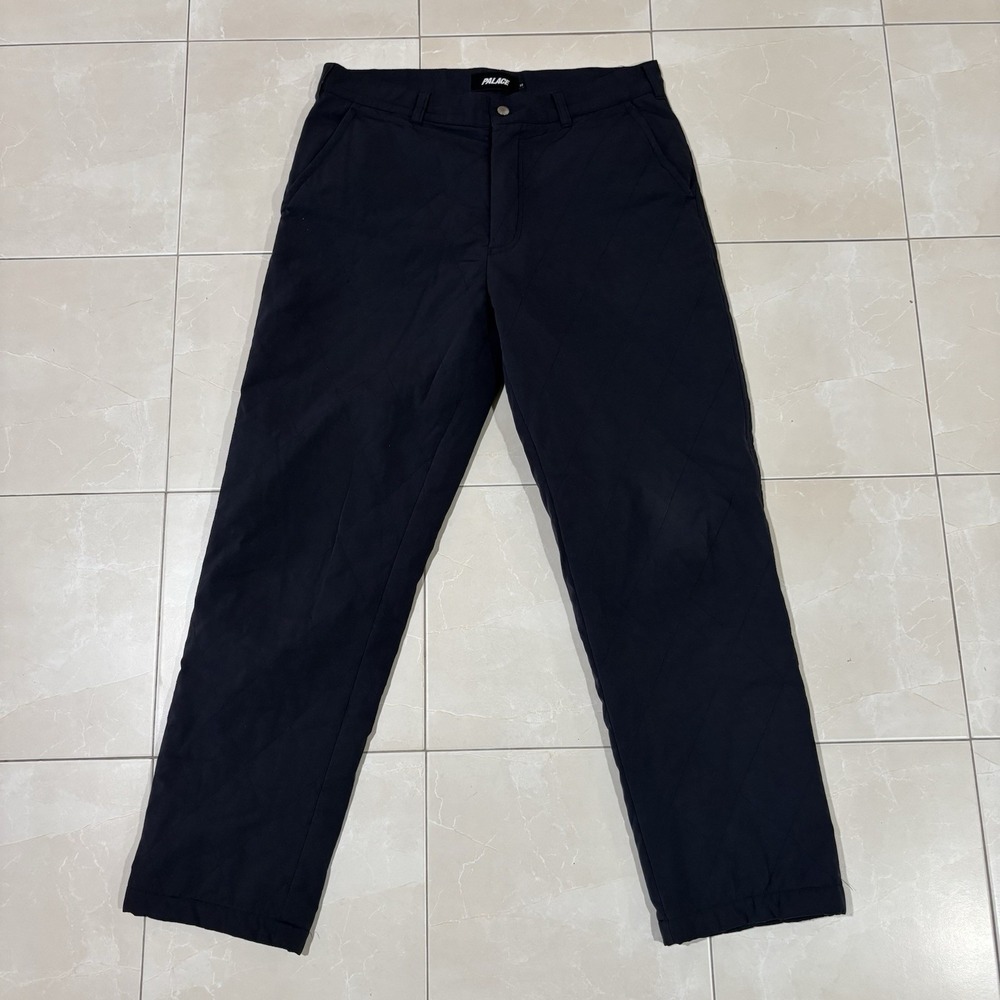 Palace Quilted Insulated Pants Black Men's 32 Skate Ski Snowboard Y2K Street